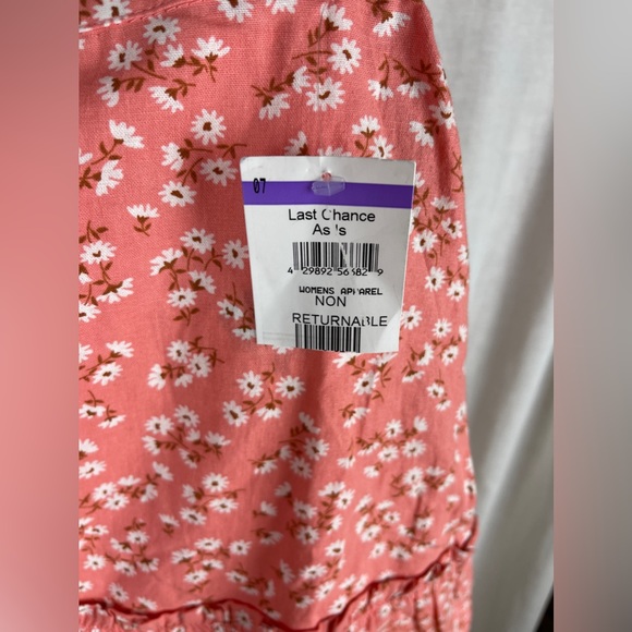 Billabong Pink Salty Blonde Upside Midi Skirt Size 26 (Small) NWT - Picture 11 of 12